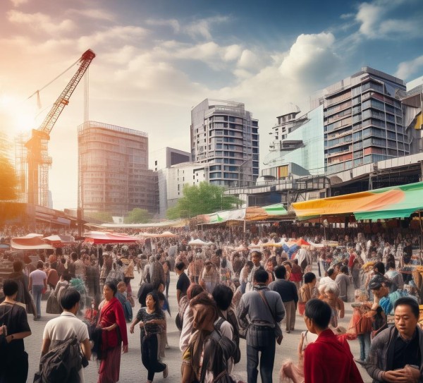 脱贫奔富，开封市昌升商贸城项目