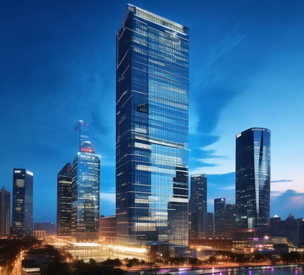 文冲商贸大厦,城市地标与商业繁华的完美结合 文冲商贸大厦,城市地标与商业繁华的完美结合