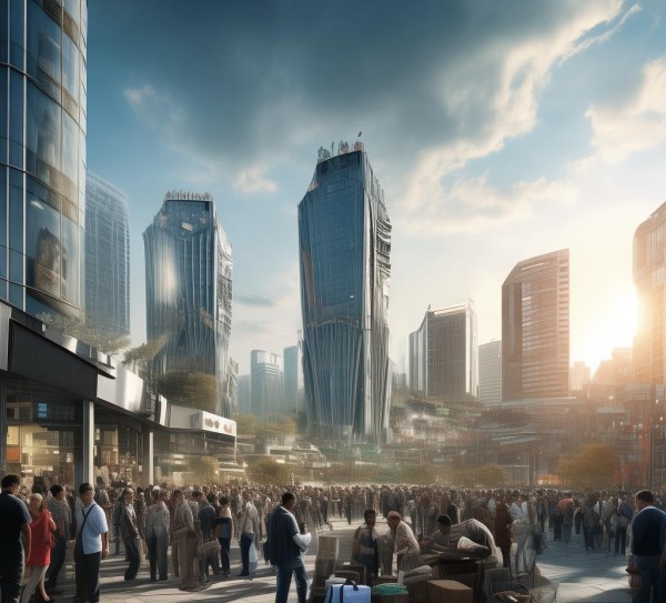 万丰国际商贸城，服务点的机遇与挑战